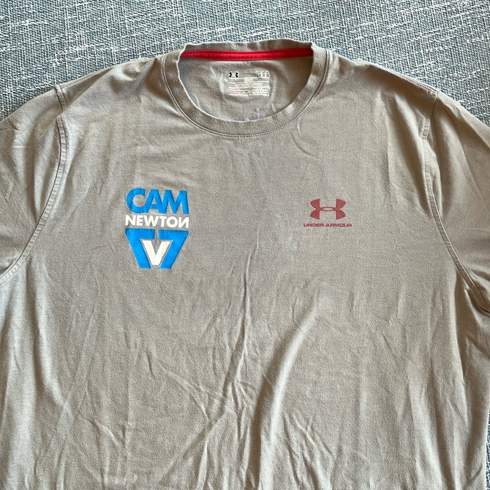 Men’s Cam Newton Under Armour t shirt